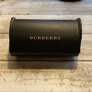 Leather Burberry Black Case